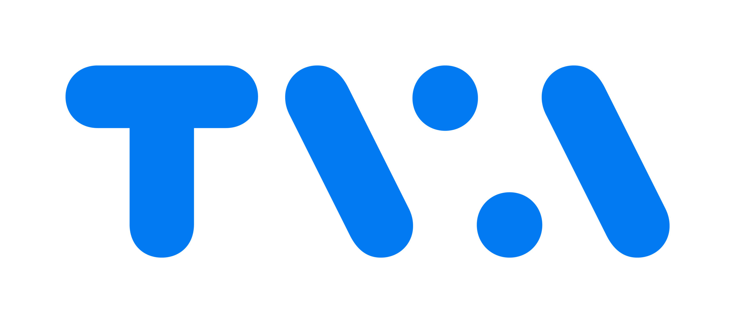 Logo TVA bleu RVB 2021